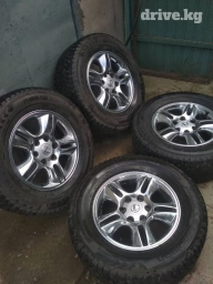 Литые Диски R 17 Lexus, Комплект, отверстий - 6, Б/у