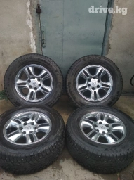 Литые Диски R 17 Lexus, Комплект, отверстий - 6, Б/у