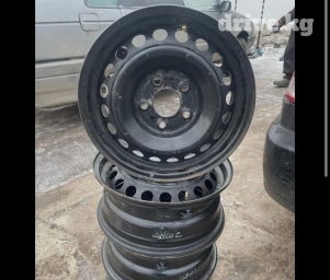 Железные Диски R 15 Комплект, отверстий - 5, Б/у