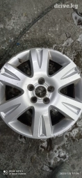 Литые Диски R 16 Комплект, отверстий - 5, Б/у