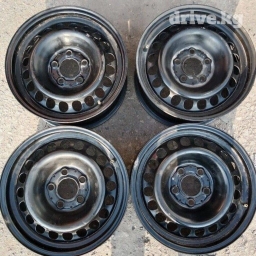 Железные Диски R 16 Комплект, отверстий - 5, Б/у