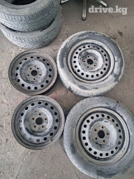 Железные Диски R 16 Комплект, отверстий - 4, Б/у