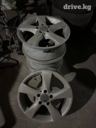 Литые Диски R 18 AMG, Комплект, отверстий - 5, Б/у