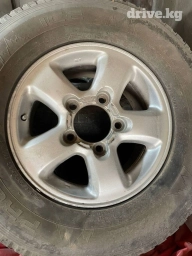 Литые Диски R 16 Toyota, Комплект, отверстий - 5, Б/у