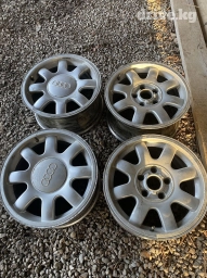 Диски R 15 Audi, Комплект, отверстий - 5, Б/у