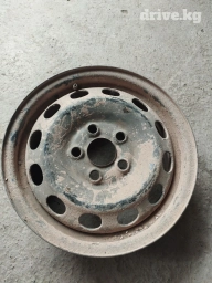 Железные Диски R 15 1 шт, отверстий - 5, Б/у