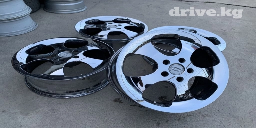 Литые Диски R 17 Enkei, Комплект, отверстий - 5, Б/у
