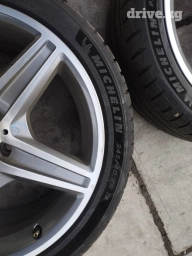 Литые Диски R 18 AMG, Комплект, отверстий - 5, Б/у