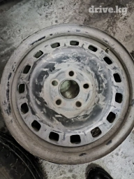 Железные Диски R 14 Volkswagen, Комплект, отверстий - 5, Б/у