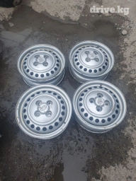 Железные Диски R 13 Kia, отверстий - 4, Б/у