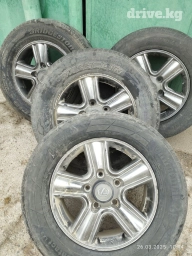 Литые Диски R 18 Lexus, Комплект, отверстий - 5, Б/у