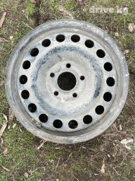 Железные Диски R 15 Audi, Комплект, отверстий - 5, Б/у