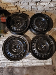 Железные Диски R 15 Комплект, отверстий - 5, Б/у