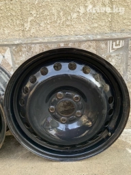 Железные Диски R 16 Комплект, отверстий - 5, Б/у