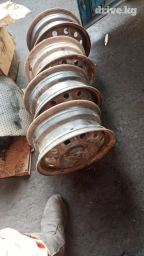 Железные Диски R 14 Honda, Комплект, отверстий - 5, Б/у