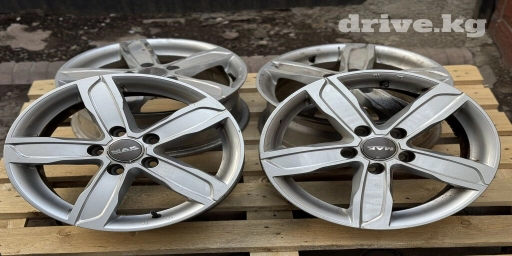Литые Диски R 16 Kia, Комплект, отверстий - 5, Б/у