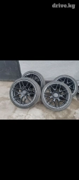 Литые Диски R 19 AMG, Комплект, отверстий - 4, Б/у