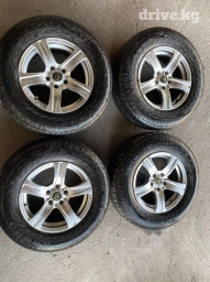 Литые Диски R 16 Toyota, Комплект, отверстий - 5, Б/у