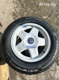 Литые Диски R 15 Volkswagen, Комплект, отверстий - 5, Б/у