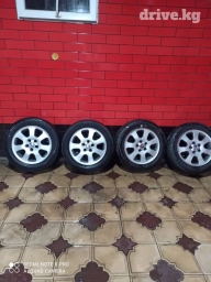 Литые Диски R 15 Toyota, Комплект, отверстий - 5, Б/у