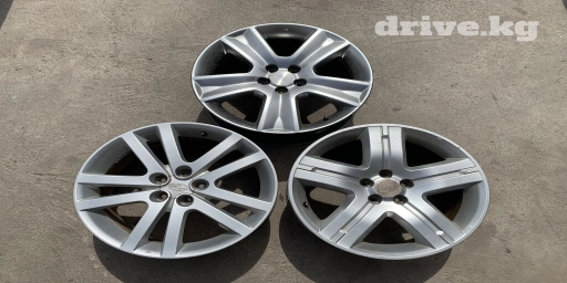 Литые Диски R 17 Subaru, Комплект, отверстий - 5, Б/у