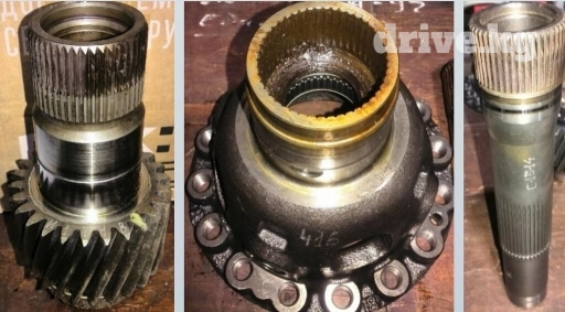 Восстанавливаем / реставрируем шлицы раздаточных коробок . Сами