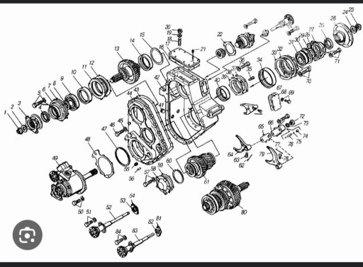 Запчасти на раздатка отбора мощности Камаз КамАЗ 4310