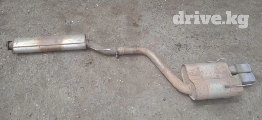 Глушитель Mercedes-Benz 1996 г., Б/у, Оригинал, Германия
