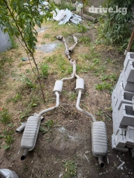 Глушитель Mercedes-Benz 2004 г., Б/у, Оригинал, Япония