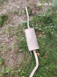 Глушитель Volkswagen 1992 г., Б/у, Оригинал, Германия