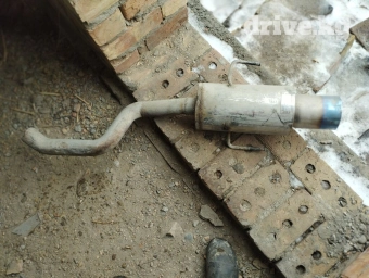 Глушитель Б/у, Оригинал, Япония