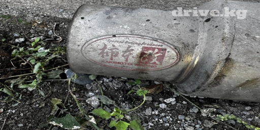 Глушитель Toyota 2000 г., Б/у, Оригинал, Япония