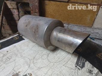 Глушитель Subaru 2002 г., Б/у, Аналог, Китай