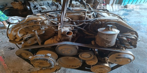 Бензиновый мотор Mercedes-Benz 1992 г., 5 л, Б/у, Оригинал, Германия