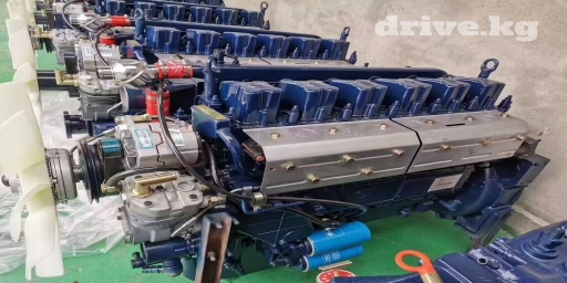 Дизельный мотор 2020 г., 9.7 л, Б/у, Оригинал, Китай