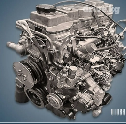 Дизельный мотор Mitsubishi 2000 г., 2.8 л, Б/у, Оригинал, Япония