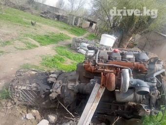 Дизельный мотор MAN 10 л, Б/у, Оригинал