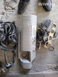 Защитка от двигателя Тойота Приус 30 и много разных патрубков