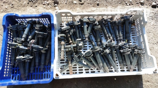 Катушка зажигания Toyota 2005 г., Б/у, Оригинал, Япония