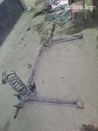 Задний амортизатор, Задняя пружина амортизатора Daewoo 2005 г., Б/у, Оригинал