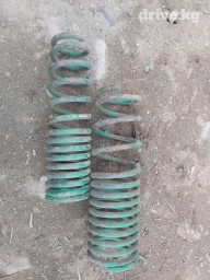 Задняя пружина амортизатора, Передняя пружина амортизатора Honda 2001 г., Б/у, Оригинал, Япония