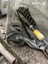 Комплект амортизаторов, Комплект пружин амортизатора, Задний амортизатор Mercedes-Benz 2001 г., Оригинал, Германия