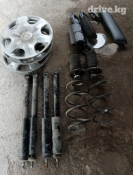 Комплект амортизаторов, Задний амортизатор Honda 2003 г., Б/у, Оригинал, Япония