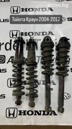 Комплект амортизаторов Toyota 2008 г., Б/у, Оригинал, Япония