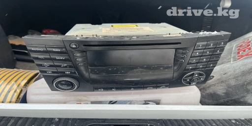 Магнитола зоводской с чейнжером на мерс w211 оригинал рабочий идеал