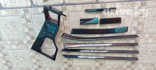 Продаю чёрное дерево комплект БМВ е39 bmw e39 в отличном состоянии