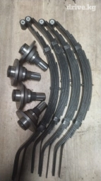 Комплектующие для прицепов рессоры ступицы оси стойка опорное