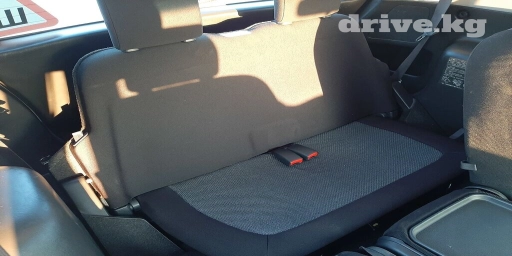 Третий ряд сидений, Ткань, текстиль, Toyota 2003 г., Б/у, Оригинал, Япония