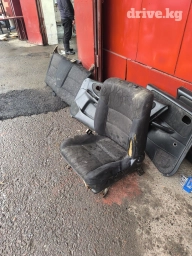 Комплект сидений, Велюр, Mazda 1998 г., Б/у, Оригинал, Япония