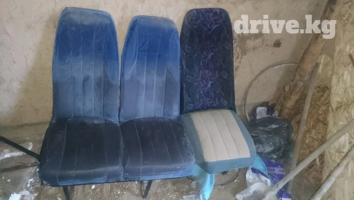 Автобусное сиденье, Ткань, текстиль, Mercedes-Benz Б/у, Аналог